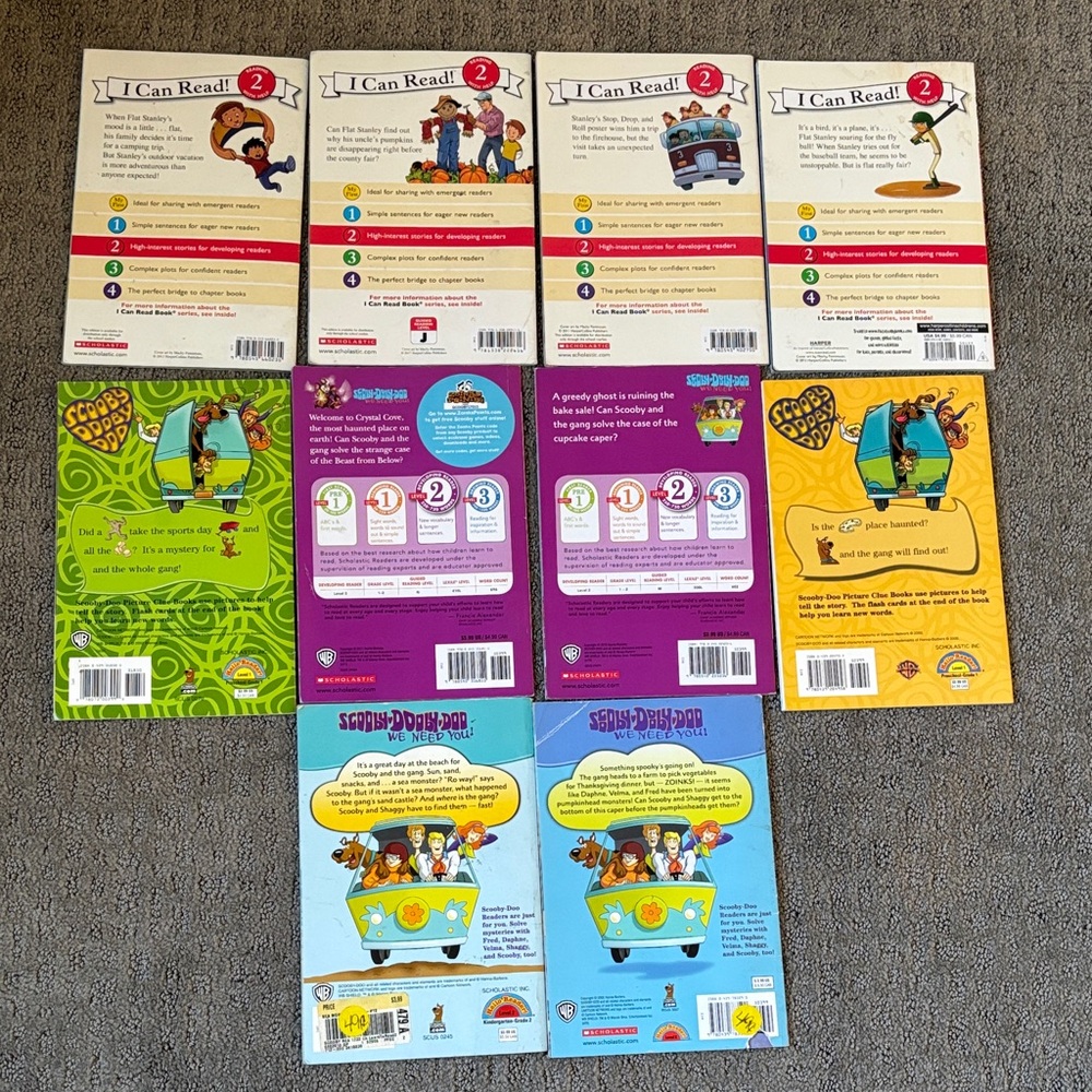 Flat Stanley and Scooby-Doo Book Set - Picture 2 of 4